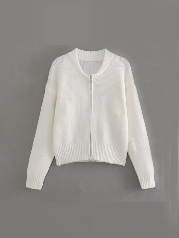 EMMIOL Versatile Crew Neck Commuting Cardigan