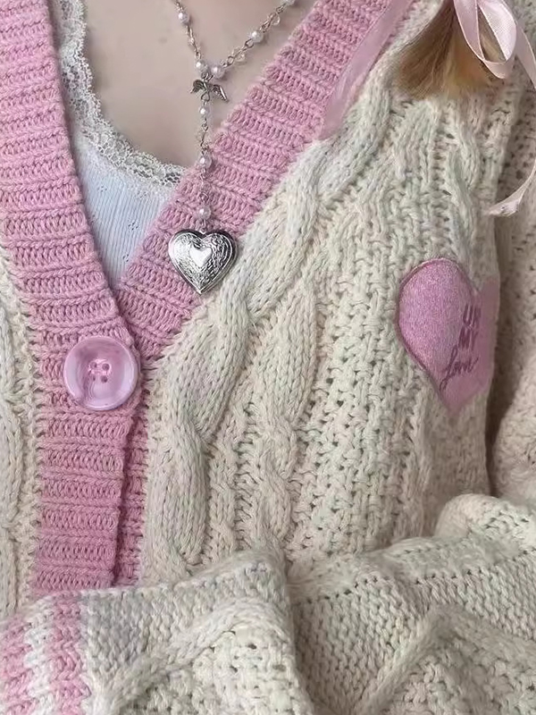 EMMIOL Cardigan con ricamo a stella