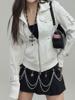 EMMIOL Giacca stile patchwork da lavoro
