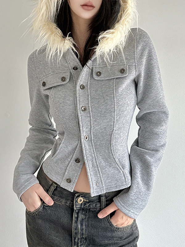 EMMIOL Split Button Jacket