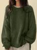 EMMIOL Casual Versatile Plain Colours Sweaters