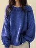 EMMIOL Casual Versatile Plain Colours Sweaters