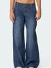 EMMIOL Jeans acampanados con rayas