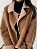 EMMIOL Chaqueta vintage elegante de manga larga