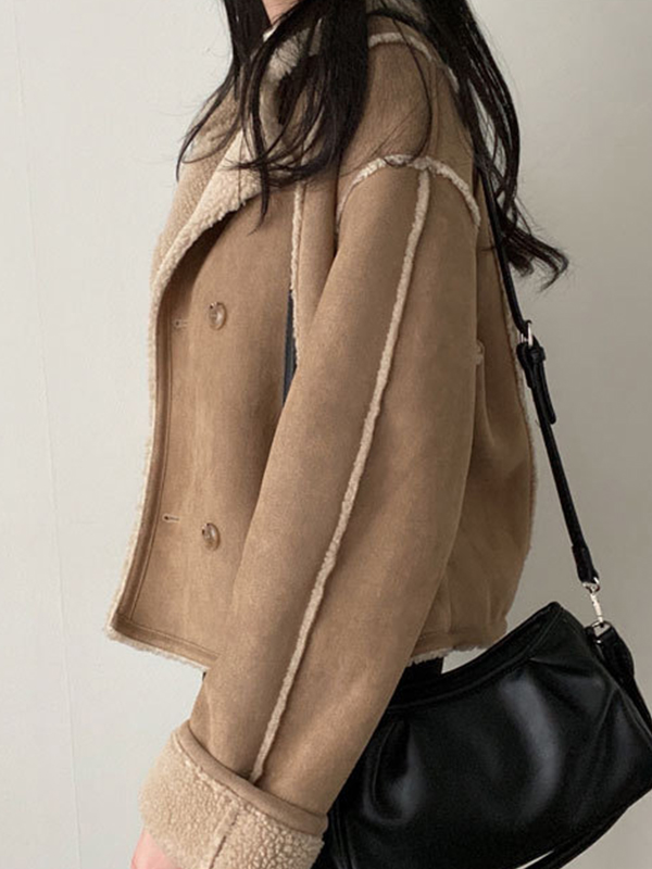 EMMIOL Chaqueta vintage elegante de manga larga