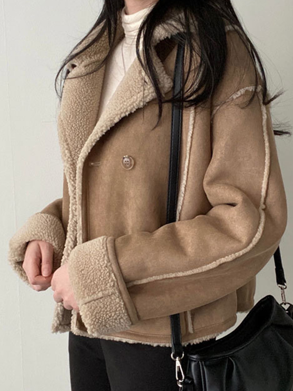 EMMIOL Chaqueta vintage elegante de manga larga