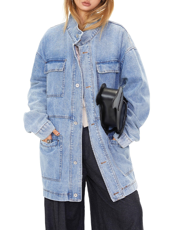 EMMIOL Giacca con pantaloni dritti multitasche