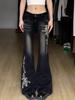 EMMIOL Jeans a zampa Vintage Botanicals