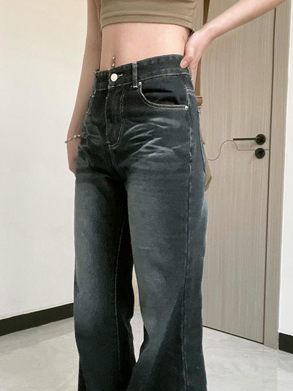 EMMIOL Pantaloni a zampa elasticizzati skinny-fit