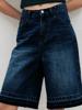 EMMIOL Pantaloncini di jeans larghi retrò