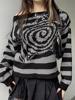 EMMIOL Pentagramma Dark Fashion a maniche lunghe