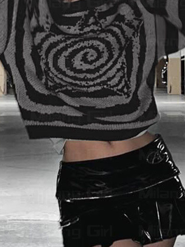 EMMIOL Pentagramma Dark Fashion a maniche lunghe