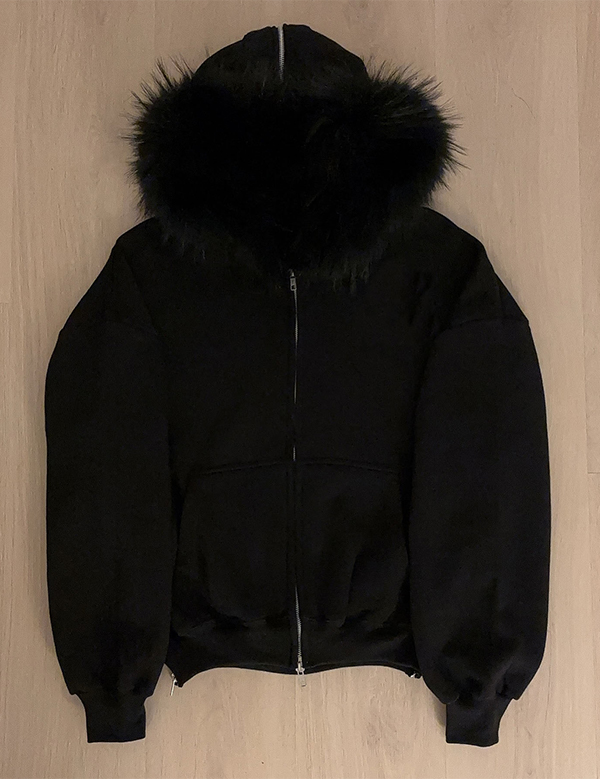 EMMIOL Chaqueta de felpa retro de High Street