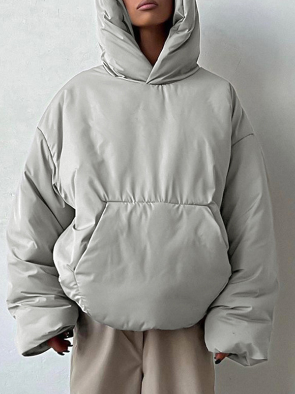 EMMIOL Chaqueta de pan de moda casual