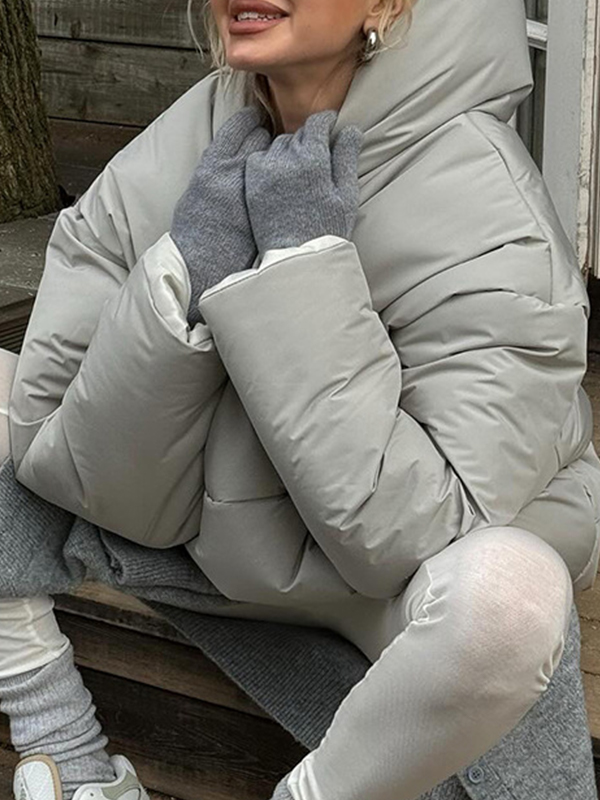 EMMIOL Chaqueta de pan de moda casual