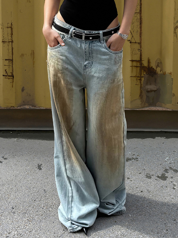 EMMIOL Vaqueros boyfriend estilo retro urbano