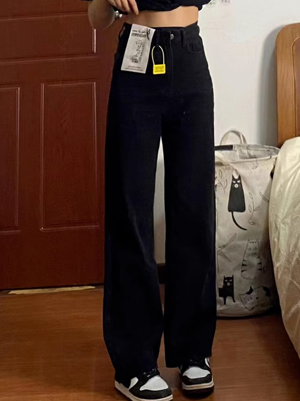 EMMIOL American White Boyfriend Jeans