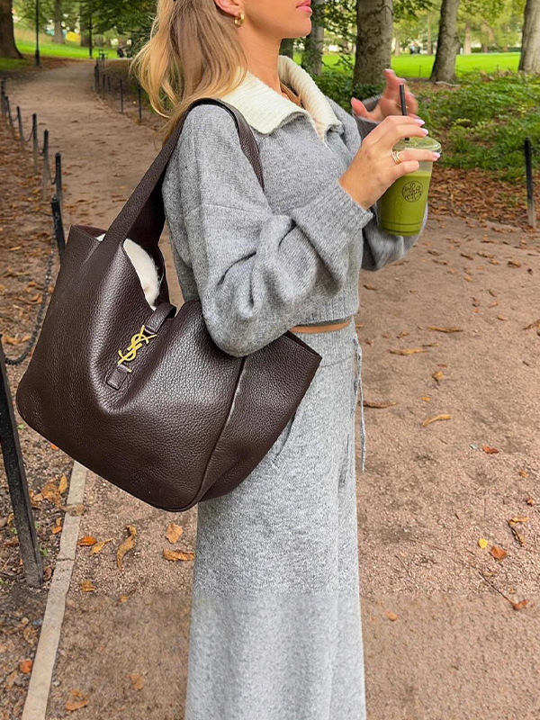 EMMIOL Conjunto de dos piezas con cuello falso estilo informal