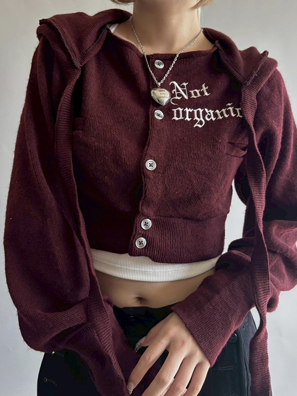 EMMIOL Chaqueta de punto de inspiración retro