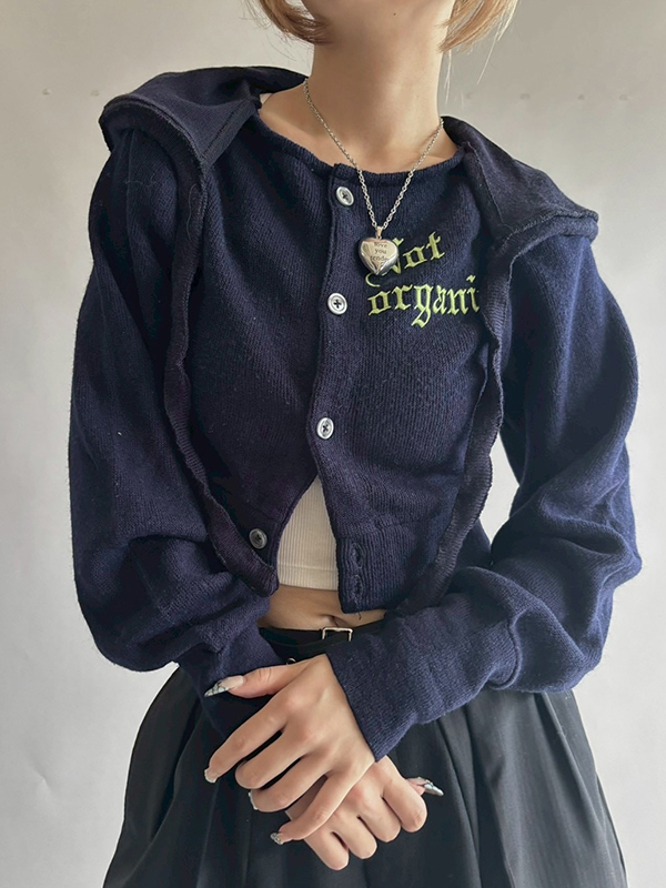 EMMIOL Chaqueta de punto de inspiración retro