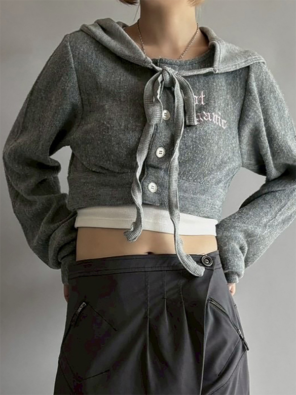 EMMIOL Chaqueta de punto de inspiración retro