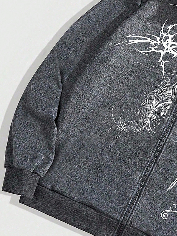 EMMIOL Chaqueta cruzada vintage americana