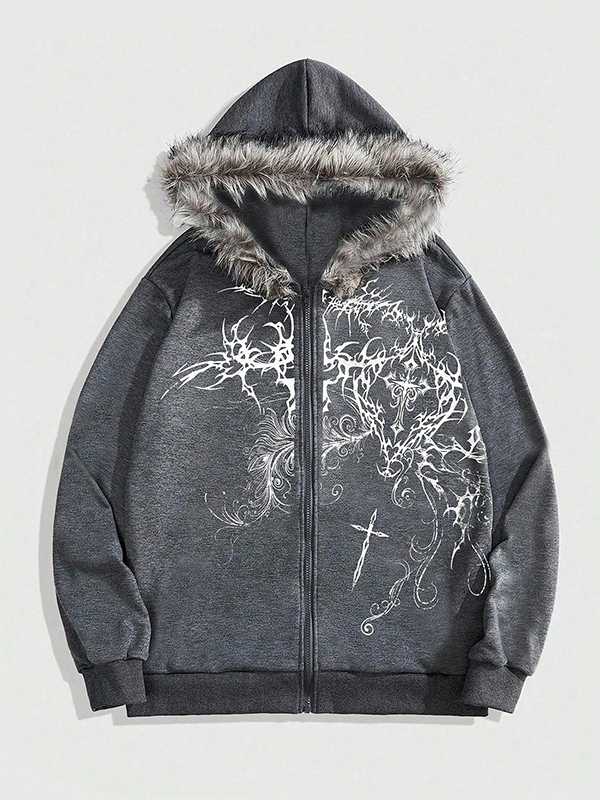 EMMIOL Chaqueta cruzada vintage americana