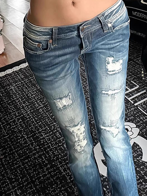 EMMIOL Jeans ajustados para chicas guapas