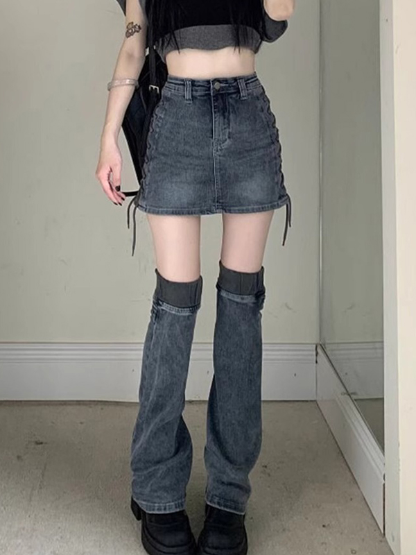 EMMIOL Minifalda retro estilo bomba