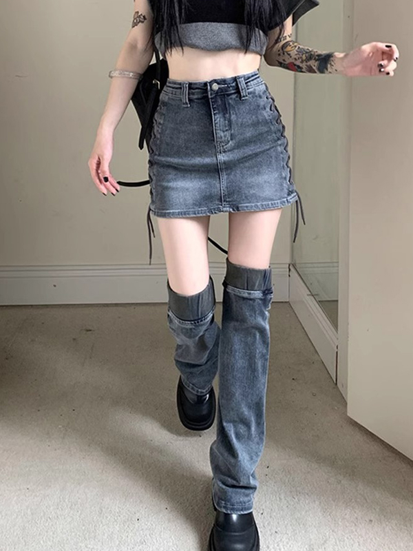 EMMIOL Minifalda retro estilo bomba