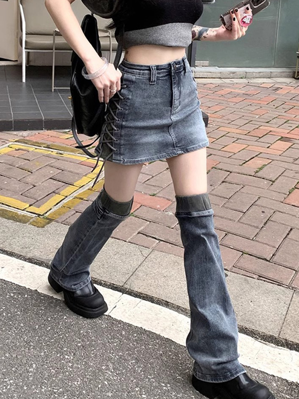 EMMIOL Minifalda retro estilo bomba