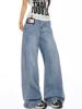 EMMIOL Jeans boyfriend con lavaggio in stile americano