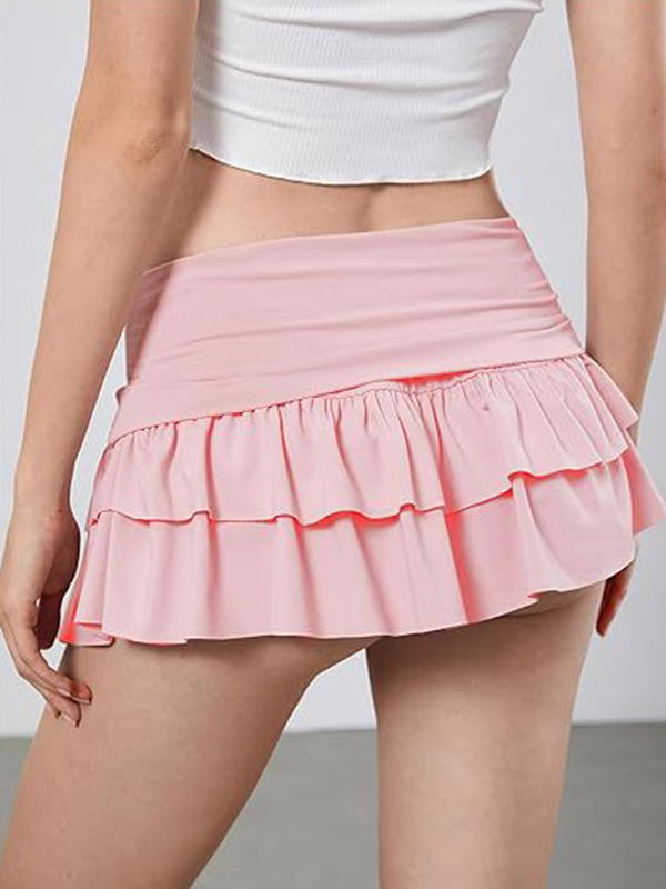 EMMIOL Minigonna plissettata Y2K