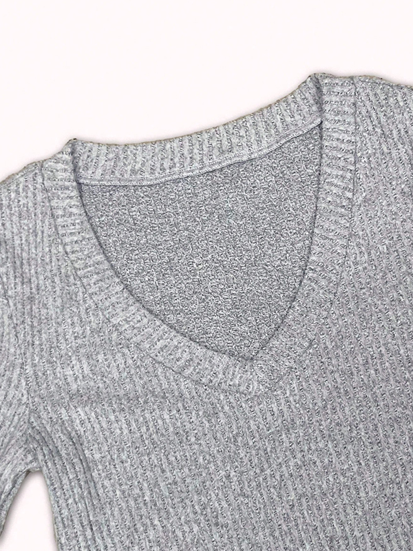 EMMIOL Langarmshirt aus vielseitigem, einfarbigem Stretchmaterial