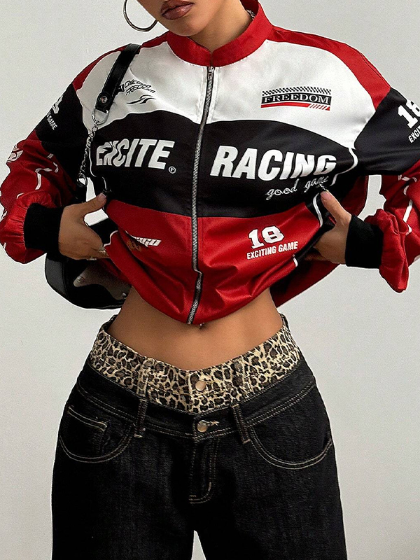 EMMIOL Giacca da motociclista alla moda