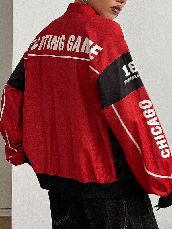 EMMIOL Giacca da motociclista alla moda