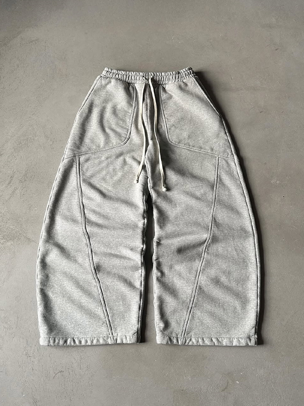 EMMIOL Pantaloni della tuta unisex con disegni ricamati