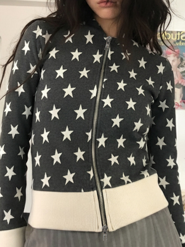 EMMIOL Felpa con stampa a stella