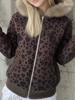 EMMIOL Leopard Print Jacket