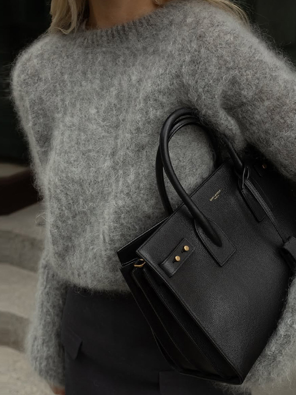 EMMIOL Suéteres holgados de cuello redondo y corte relajado