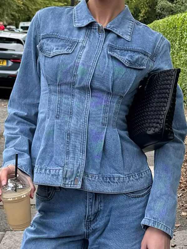 EMMIOL Chaqueta de chica callejera