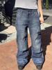 EMMIOL Boyfriend-Jeans mit Waschverwaschung