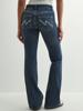 EMMIOL Double-Stitched Seam Slim Jeans