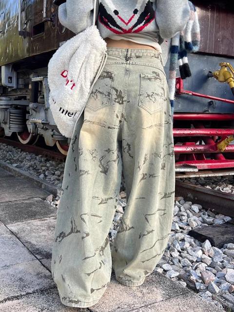 Jeans boyfriend in stile Wasteland Grime