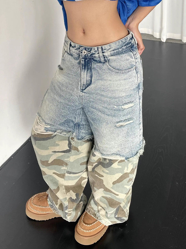 EMMIOL Retro Y2K Boyfriend Jeans