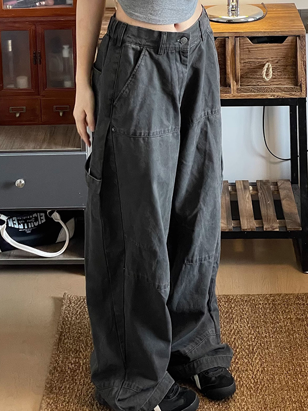 EMMIOL Pantalones cargo vintage americanos