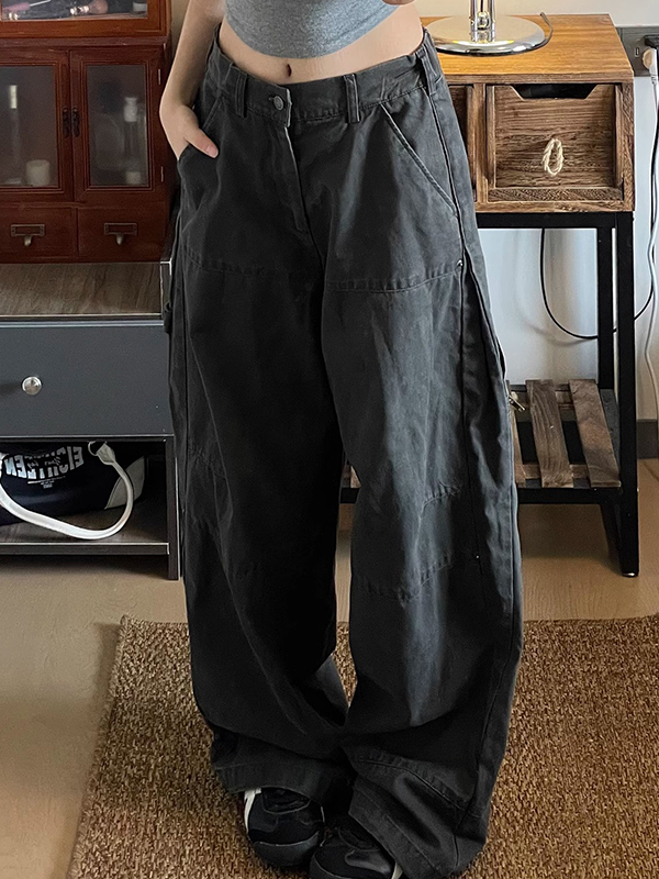 EMMIOL Pantalones cargo vintage americanos