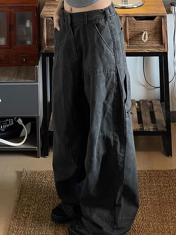 EMMIOL Pantalones cargo vintage americanos