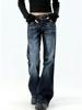 EMMIOL Jeans a zampa retrò americani