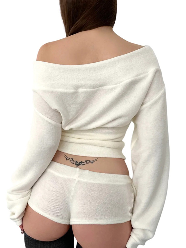 EMMIOL Remaches decorativos 3D de manga larga